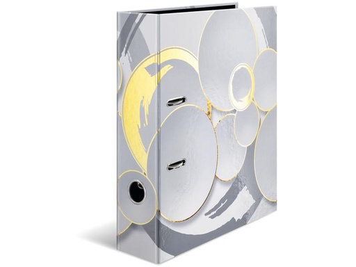 [90275759 1503290] HERMA Ordner Circles A4 7 cm, Hellgrau