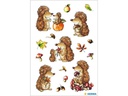 Herma Stickers Motivsticker Igel, 3 Blatt