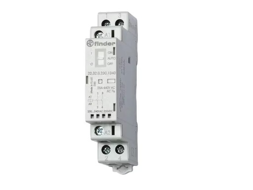 [90275771 1485255] Finder Schütze Serie 22 2S, 25A 12 V