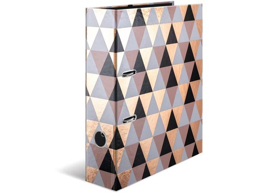 [90275787 1503292] HERMA Ordner Abstract A4 7 cm, Hellbraun