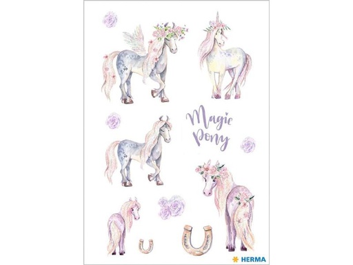 [90275840 1503313] Herma Stickers Motivsticker Magic Pony, 2 Blatt