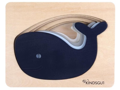 [90275948 1467923] Kindsgut Holzpuzzle Wal