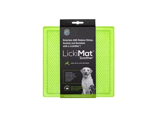 [90275969 1504170] LickiMat Futtermatte Dog Soother, 20 x 20 cm, Grün