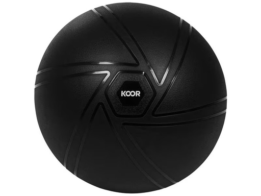 [90275973 1417524] KOOR Gymnastikball 75 cm, Schwarz