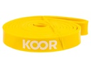 KOOR Fitnessband leicht, Gelb