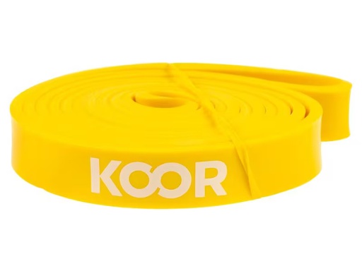 [90276005 1417532] KOOR Fitnessband leicht, Gelb