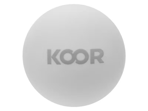 [90276006 1417541] KOOR Faszientraining Ball Weiss