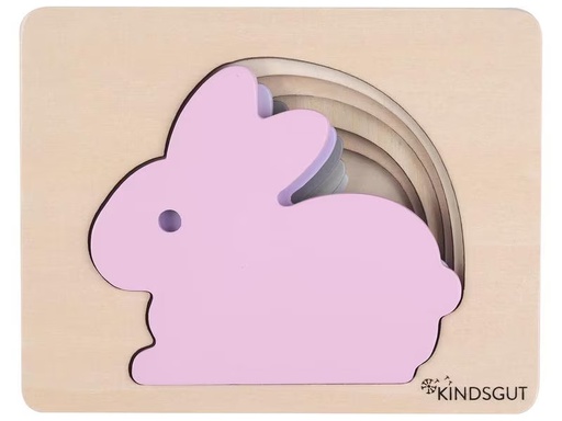 [90276049 1467922] Kindsgut Holzpuzzle Hase