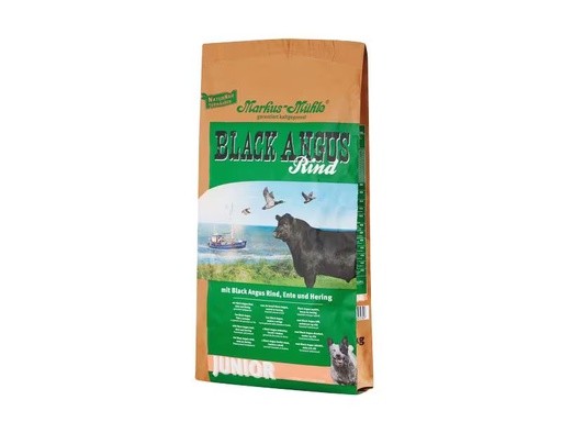 [90276188 1495492] Markus Mühle Trockenfutter Dog Black Angus Junior, 15 kg
