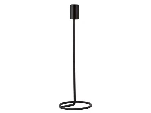 [90276223 1511905] Villa Collection Kerzenständer Amat 28.5 cm, Schwarz