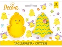 Decora Guetzli-Ausstecher 2 Stück, Küken und Glocke