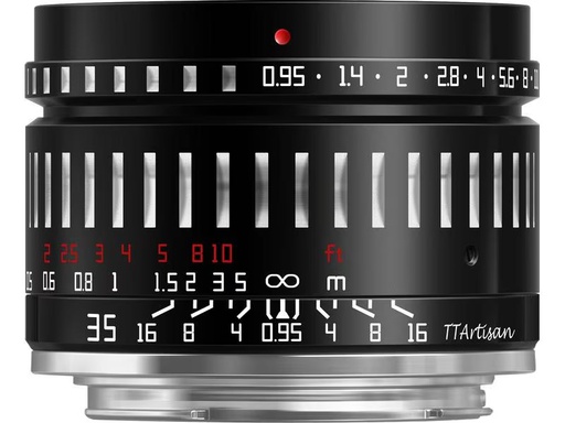 [90276321 1509909] TTArtisan Festbrennweite APS-C 35mm F/0.95 – Fujifilm X-Mount