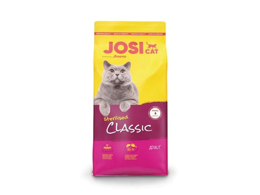 [90276399 550342] Josera Trockenfutter JosiCat Sterilised Classic Adult, 10 kg