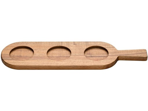 [90276456 1506157] Leonardo Servierplatte Matera Braun