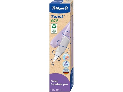 [90276527 1496932] Pelikan Füllfederhalter Twist eco Medium (M), Violett