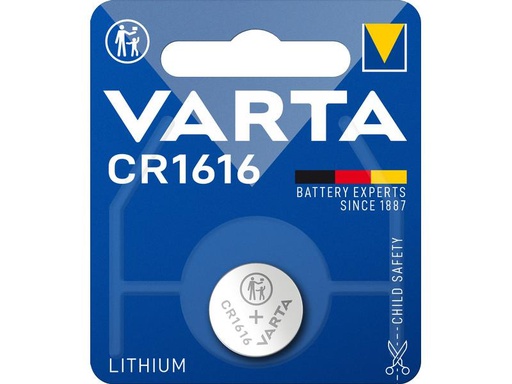 [90047153 262384] Varta Knopfzelle CR1616 1 Stück