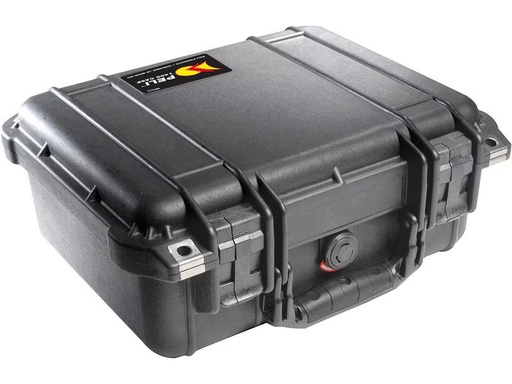 [90276723 1483946] Peli Schutzkoffer 1400 ohne Schaumstoffeinlage, Schwarz