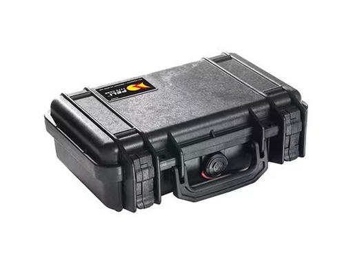 [90276827 1483942] Peli Schutzkoffer 1170 mit Schaumstoffeinlage, Schwarz