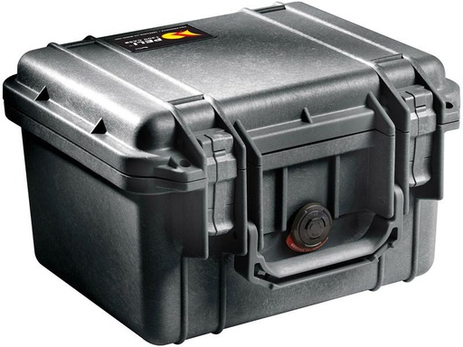 [90276865 1483944] Peli Schutzkoffer 1300 mit Schaumstoffeinlage, Schwarz