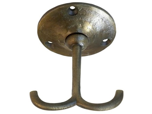 [90277175 1472761] Chic Antique Wandhaken Eisen, messingfarben