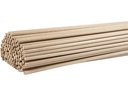 Creativ Company Holzartikel Stäbe 60 cm, 10 Stück