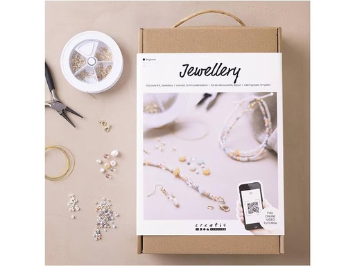 [90277319 1468115] Creativ Company Schmuck Bastelset Klassische Perlen