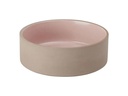 OYOY Keramiknapf Sia L, Ø 19.5 x H 6.5 cm, Rose