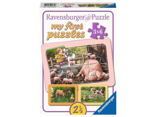 [90277565 1487855] Ravensburger Kleinkinder Puzzle my first puzzles Lotta auf dem Bauernhof