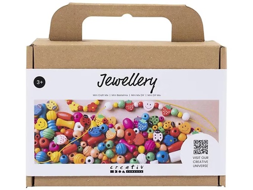 [90277596 1468166] Creativ Company Schmuck Bastelset Mini Fröhliche Farben
