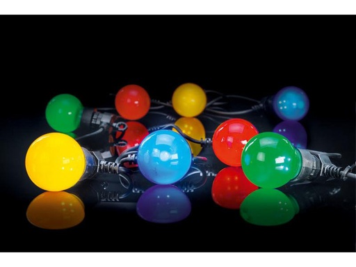 [90277612 371546] STT Lichterkette LED Party, 10 LEDs, 3m, Bunt