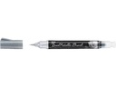 pentel Dual Metallic Brush Silber