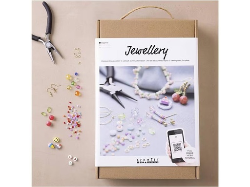 [90277688 1468114] Creativ Company Schmuck Bastelset DIY Kit Leuchtende Farben