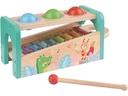 Spielba Holzspielwaren Musikspielzeug Hammerspiel mit Xylofon