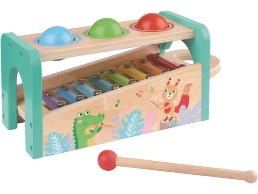 [90277704 1494718] Spielba Holzspielwaren Musikspielzeug Hammerspiel mit Xylofon