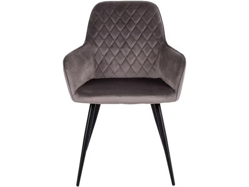 [90277733 1509492] House Nordic Stuhl Harbo 65 x 57 x 87, Grau/Schwarz, 2 Stück