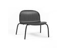 Nardi Gartenbank Ninfa Dinner, Schwarz, 2er Set