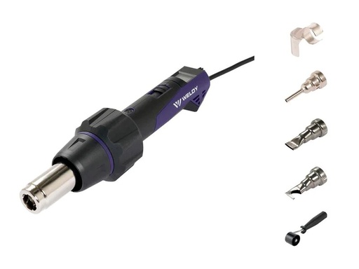 [90278032 1407619] Weldy Heissluftgebläse HT 530-A Universal Set