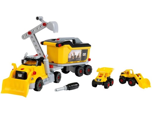 [90278264 1509629] Klein-Toys Caterpillar Schraubtruck 4-in-1