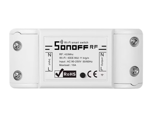 [90278412 1505450] SONOFF WLAN-Schaltaktor RFR2, 1-fach, 230 V, 10 A