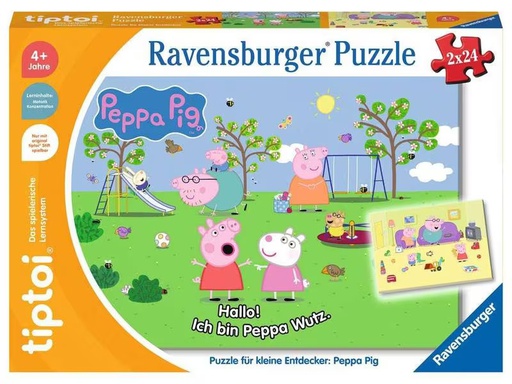 [90278523 1487959] tiptoi Puzzle Peppa Pig – kleine Entdecker