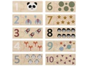 Kindsgut Holzpuzzle Zahlen Lernspiel 1 - 10