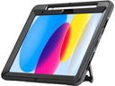 4smarts Tablet Back Cover Rugged Grip iPad 10.9 Schwarz