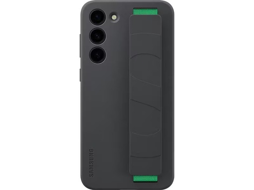 [90278769 1503775] Samsung Back Cover Silicone Grip Galaxy S23+ Schwarz