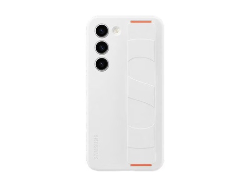 [90278794 1503774] Samsung Back Cover Silicone Grip Galaxy S23 Weiss