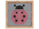 Kindsgut Holzwürfel-Puzzle Tiere