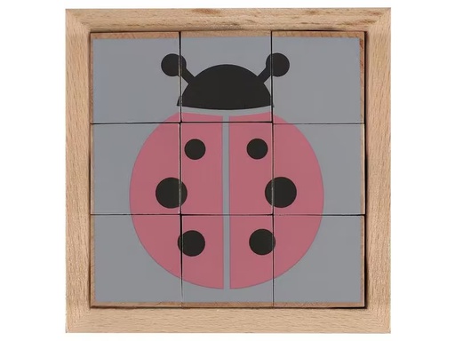 [90278978 1281821] Kindsgut Holzwürfel-Puzzle Tiere