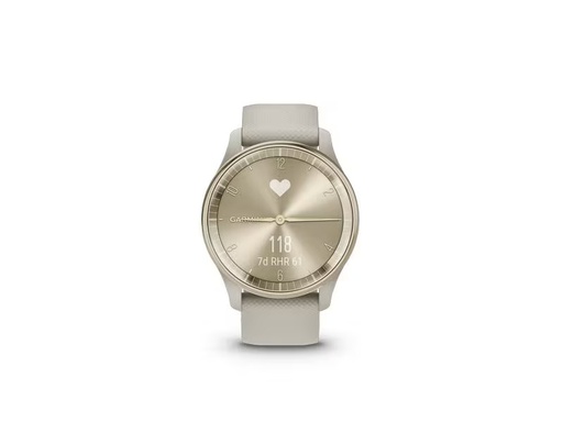 [90279127 1520916] GARMIN Sportuhr Vivomove Trend Weiss/Olivgrün