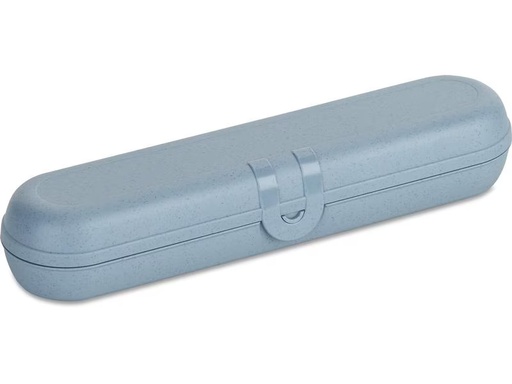 [90279184 1520740] Koziol Besteck-Set Etui Klikk 1-teilig, Blau
