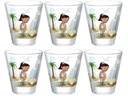 Leonardo Kindertrinkglas Avventura 215 ml, 6 Stück, Dinosaurier