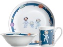 Leonardo Kindergeschirrset Avventura 3-teilig, Weltall